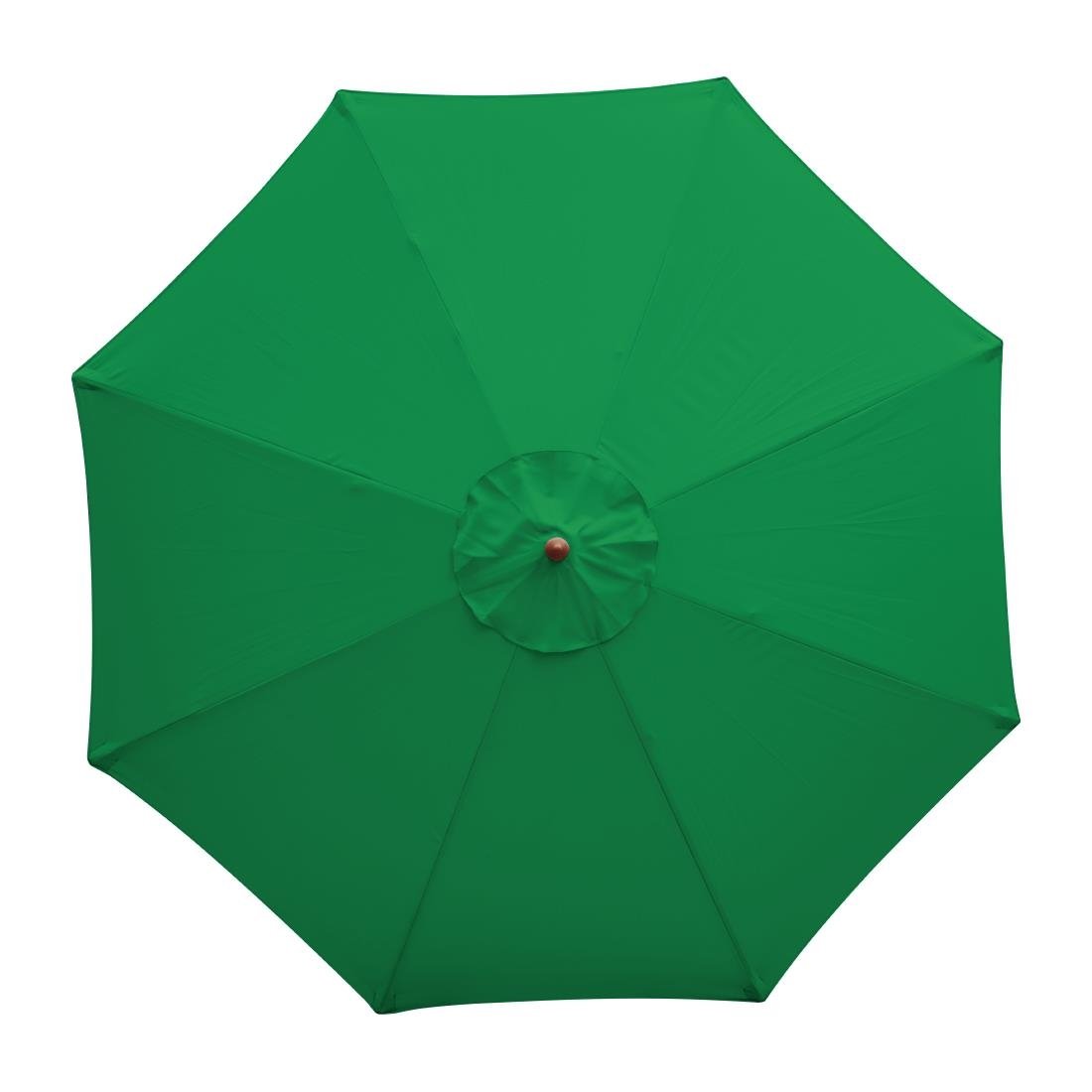 Bolero Round Outdoor Umbrella 3m Diameter Green • PAS-CB515