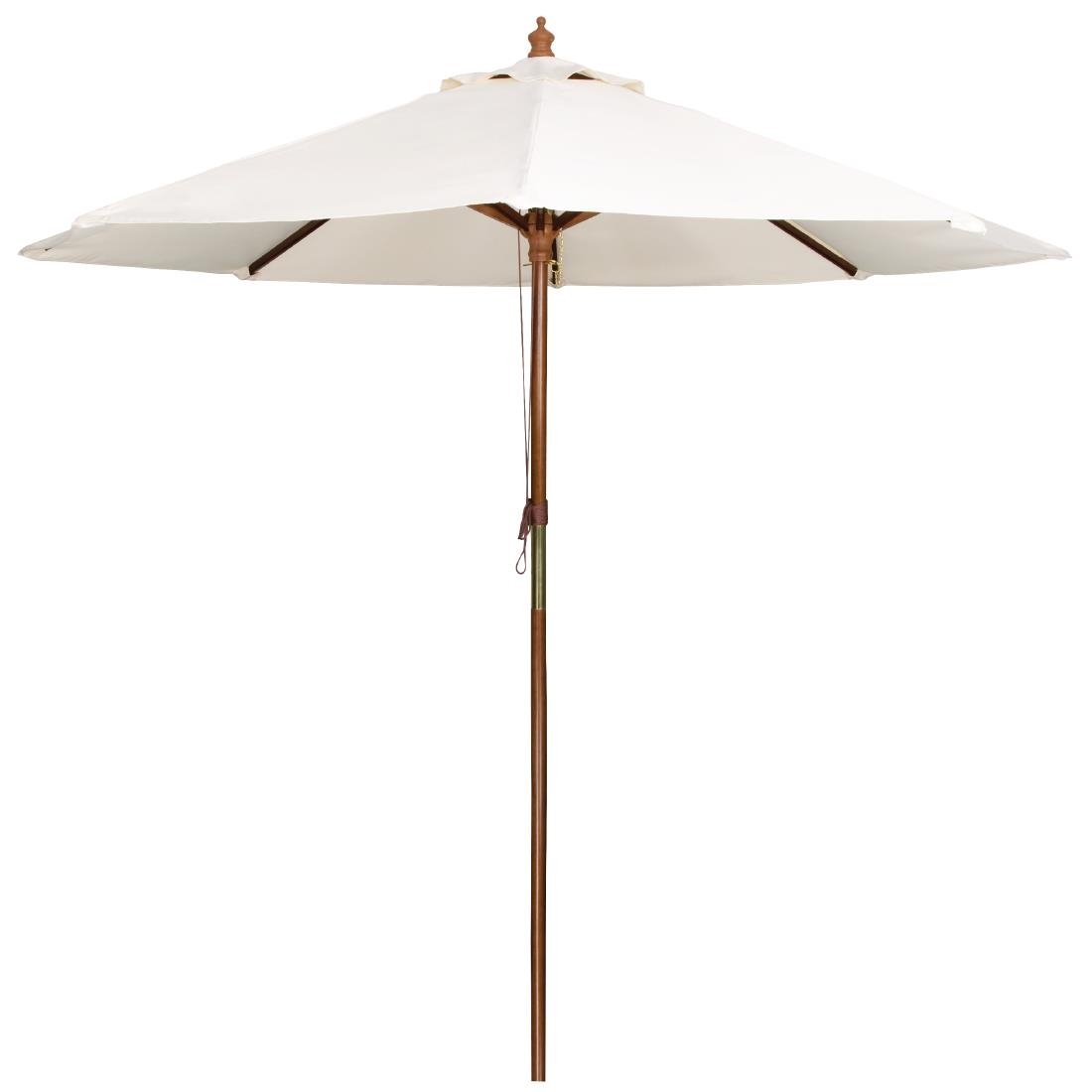 Bolero Round Outdoor Umbrella 3m Diameter Cream • PAS-CB516