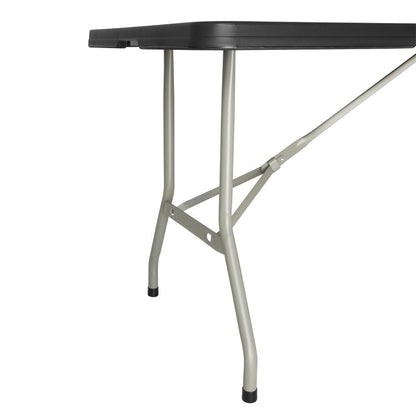 Bolero Centre Folding Utility Table 1.8m Black • PAS-CB518