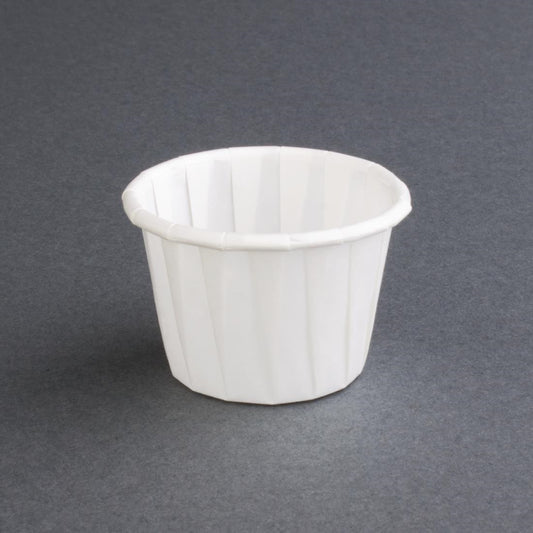Recyclable Sauce Pot 28ml (250 Pack) (Small | 28ml/1oz | Pack quantity: 250) • PAS-CX080