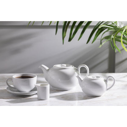 Olympia Whiteware Teapots 426ml (4 Pack) (Pack of 4) • PAS-CB473