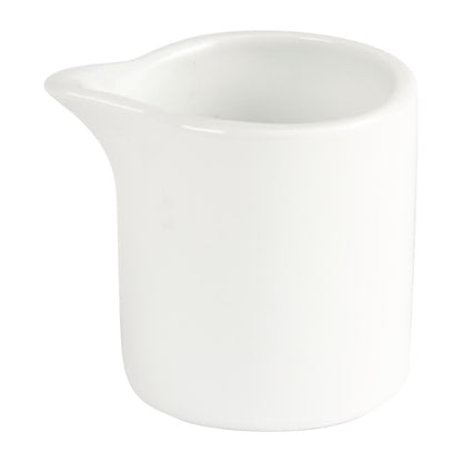 Olympia Whiteware Milk & Cream Jugs 55ml (6 Pack) (Pack of 6) • PAS-CB704