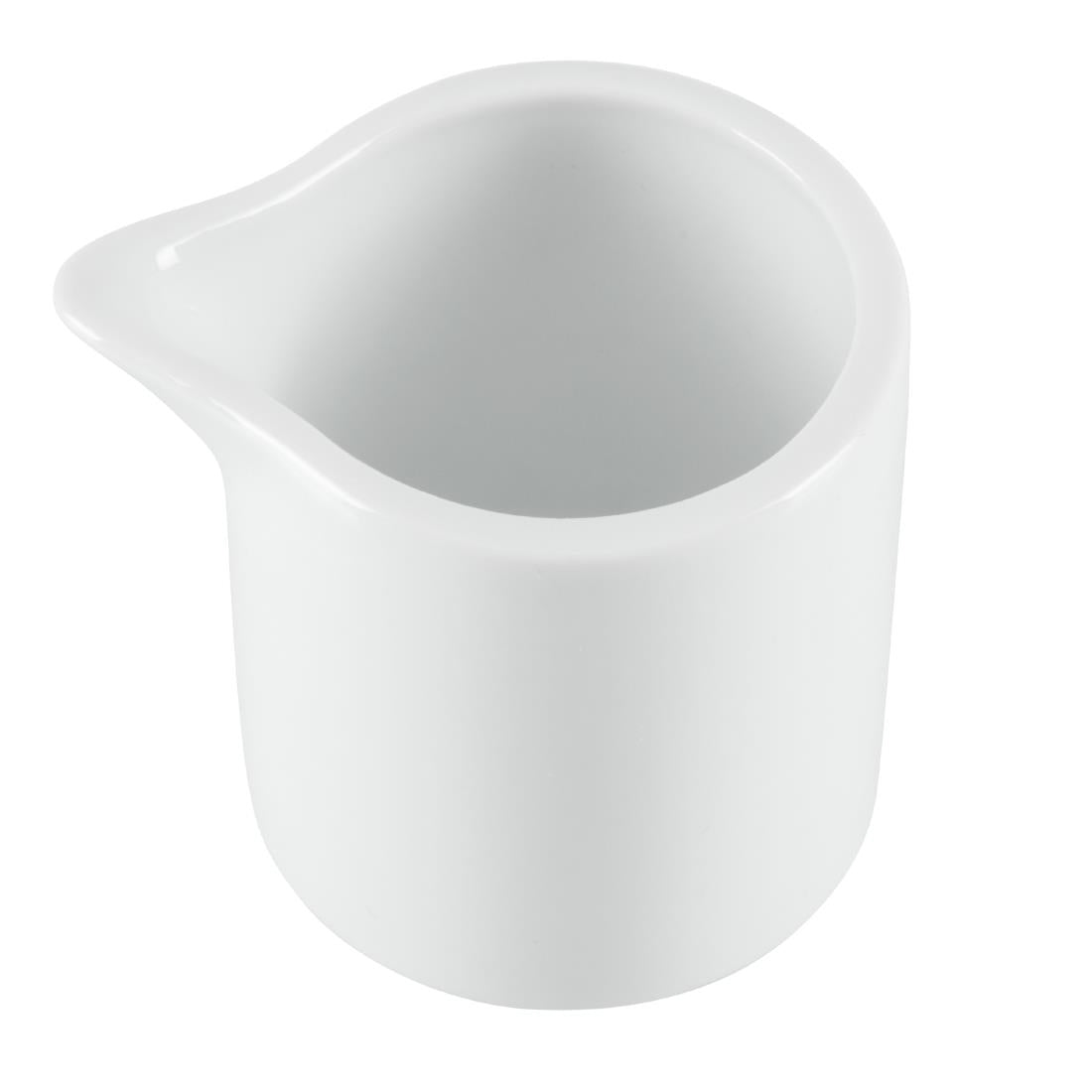 Olympia Whiteware Milk & Cream Jugs 55ml (6 Pack) (Pack of 6) • PAS-CB704