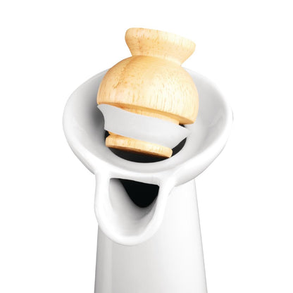 Olympia Whiteware Vinegar and Oil Bottle Set • PAS-CB705