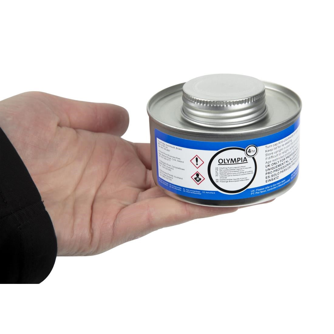 Olympia Liquid Chafing Fuel With Wick 4 Hour (12 Pack) (Pack of 12) • PAS-CB734