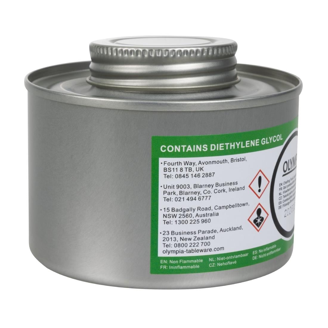 Olympia Liquid Chafing Fuel With Wick 6 Hour (12 Pack) • PAS-CB735