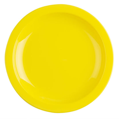 Olympia Kristallon Polycarbonate Plates Yellow 172mm (12 Pack) (Pack of 12) • PAS-CB763