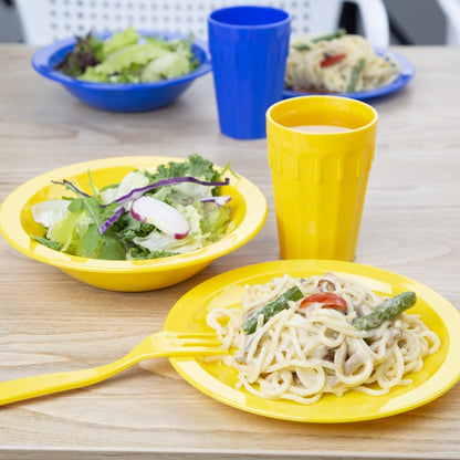 Olympia Kristallon Polycarbonate Plates Yellow 172mm (12 Pack) (Pack of 12) • PAS-CB763