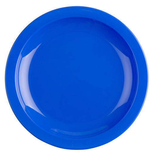 Olympia Kristallon PC Plate Blue - 172mm 6 3/4" (12 Pack) • PAS-CB765