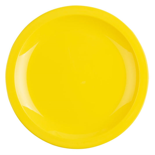 Olympia Kristallon PC Plate Yellow - 230mm 9" (12 Pack) • PAS-CB767