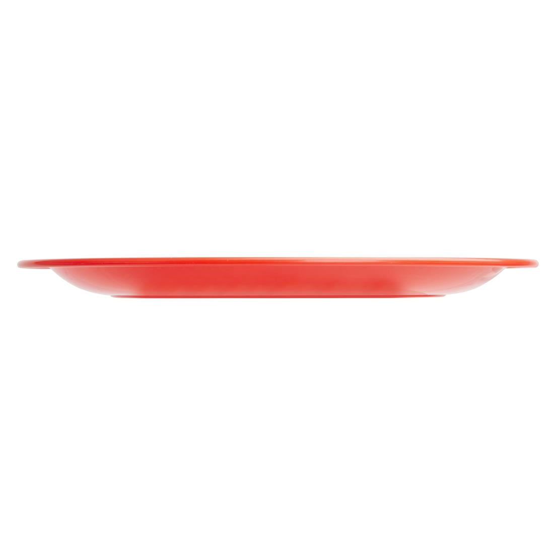 Olympia Kristallon PC Plate Red - 230mm 9" (12 Pack) • PAS-CB770