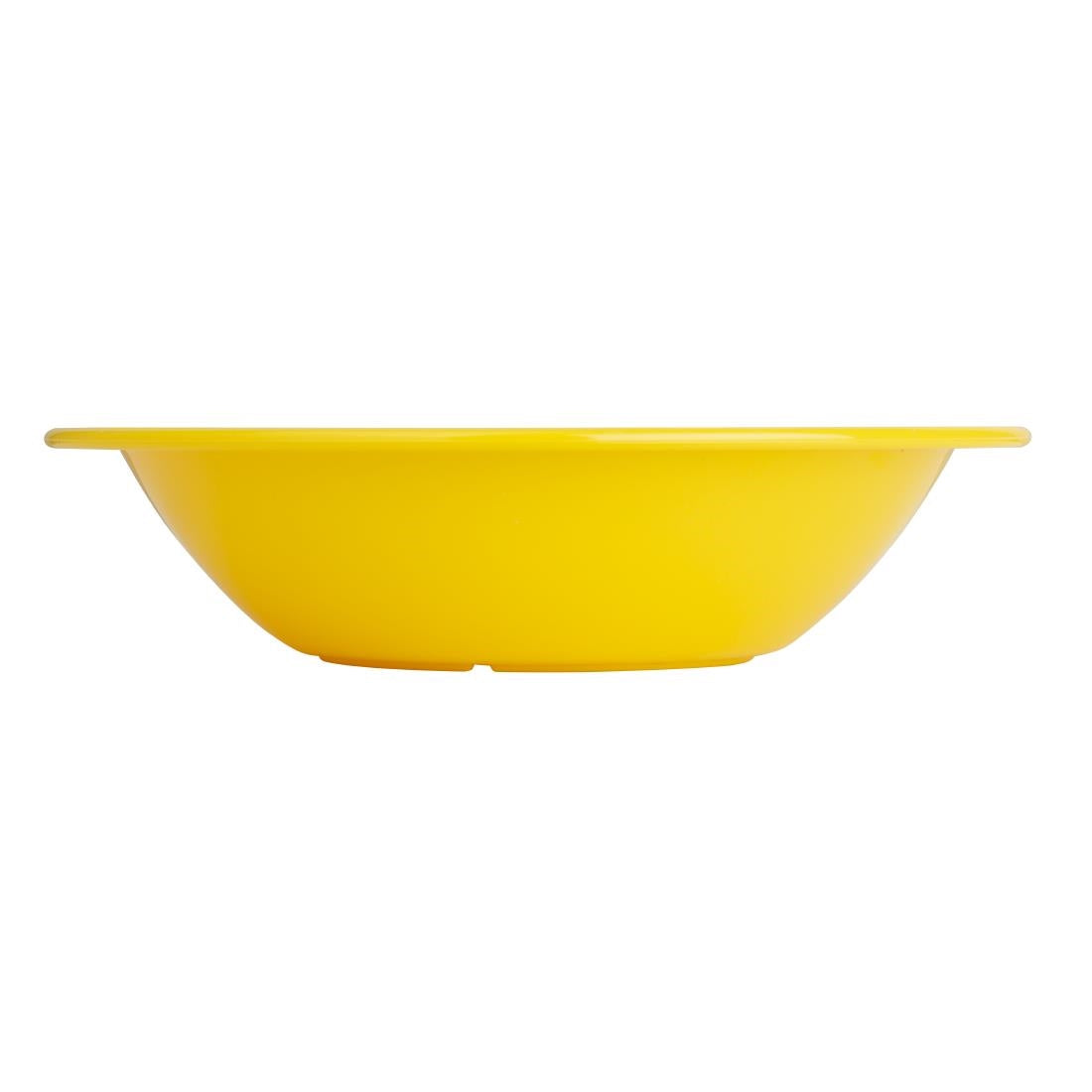 Olympia Kristallon Polypropylene Bowls Yellow 174mm (12 Pack) (Pack of 12) • PAS-CB771