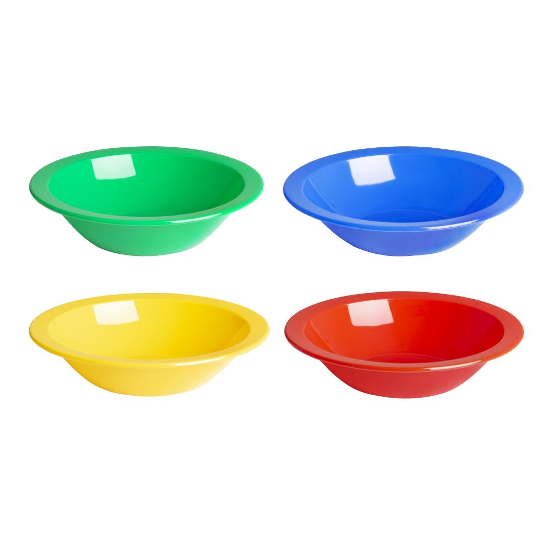 Olympia Kristallon Polypropylene Bowls Yellow 174mm (12 Pack) (Pack of 12) • PAS-CB771