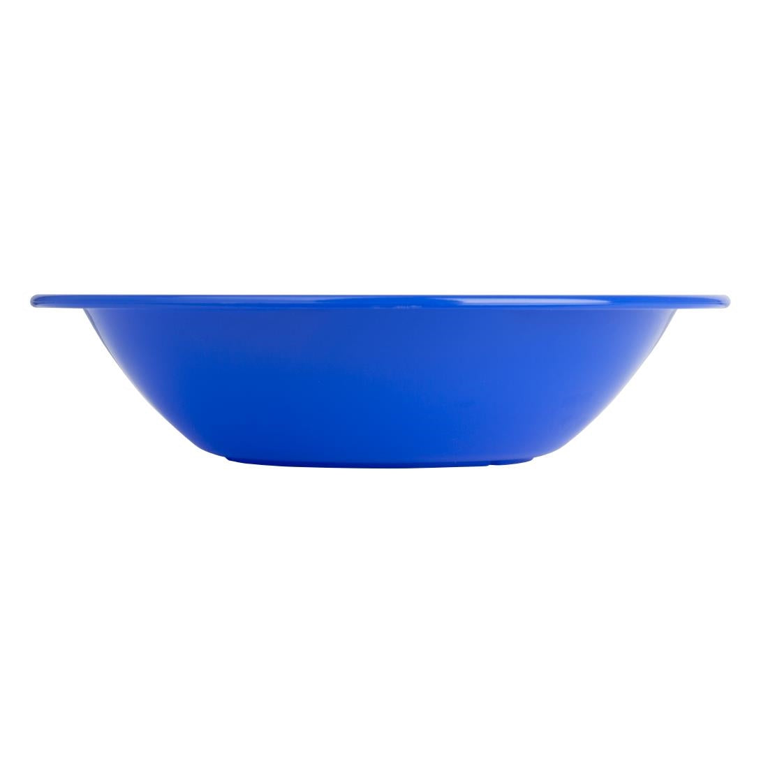 Olympia Kristallon Polypropylene Bowls Blue 174mm (12 Pack) (Pack of 12) • PAS-CB773
