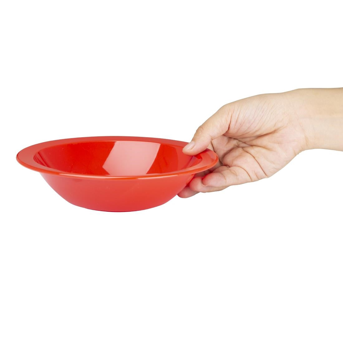 Olympia Kristallon PC Bowl Red 400ml (12 Pack) • PAS-CB774