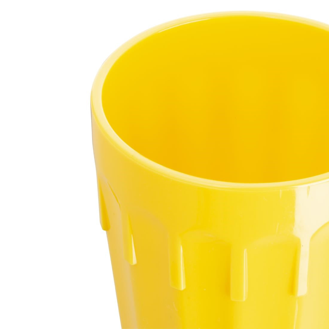 Olympia Kristallon Polypropylene Tumblers Yellow 253.8ml (12 Pack) (Pack of 12) • PAS-CB775