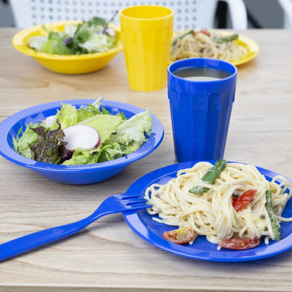 Olympia Kristallon Polypropylene Tumblers Blue 253.8ml (12 Pack) (Pack of 12) • PAS-CB777