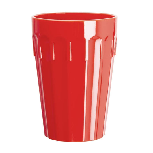 Olympia Kristallon PC Tumbler Red - 260ml 8.8fl oz (12 Pack) • PAS-CB778