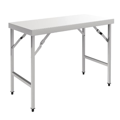 Vogue Stainless Steel Folding Table 1200mm • PAS-CB905