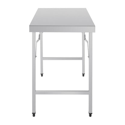 Vogue Stainless Steel Folding Table 1200mm • PAS-CB905