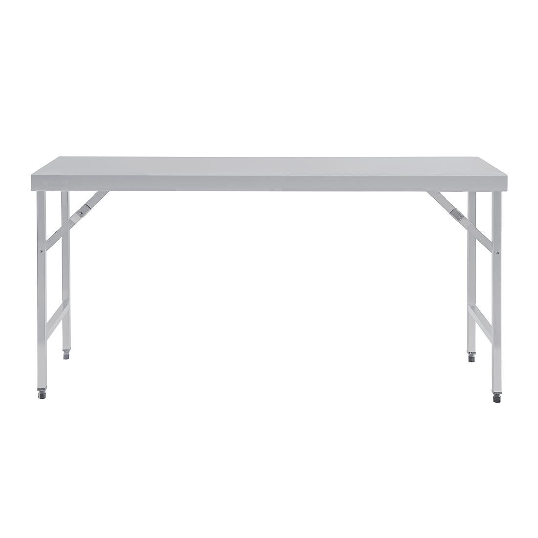 Vogue Stainless Steel Folding Table 1800mm • PAS-CB906