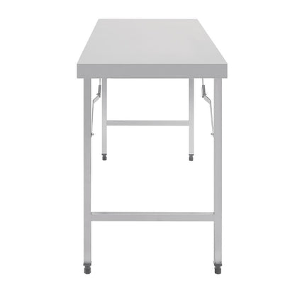 Vogue Stainless Steel Folding Table 1800mm • PAS-CB906