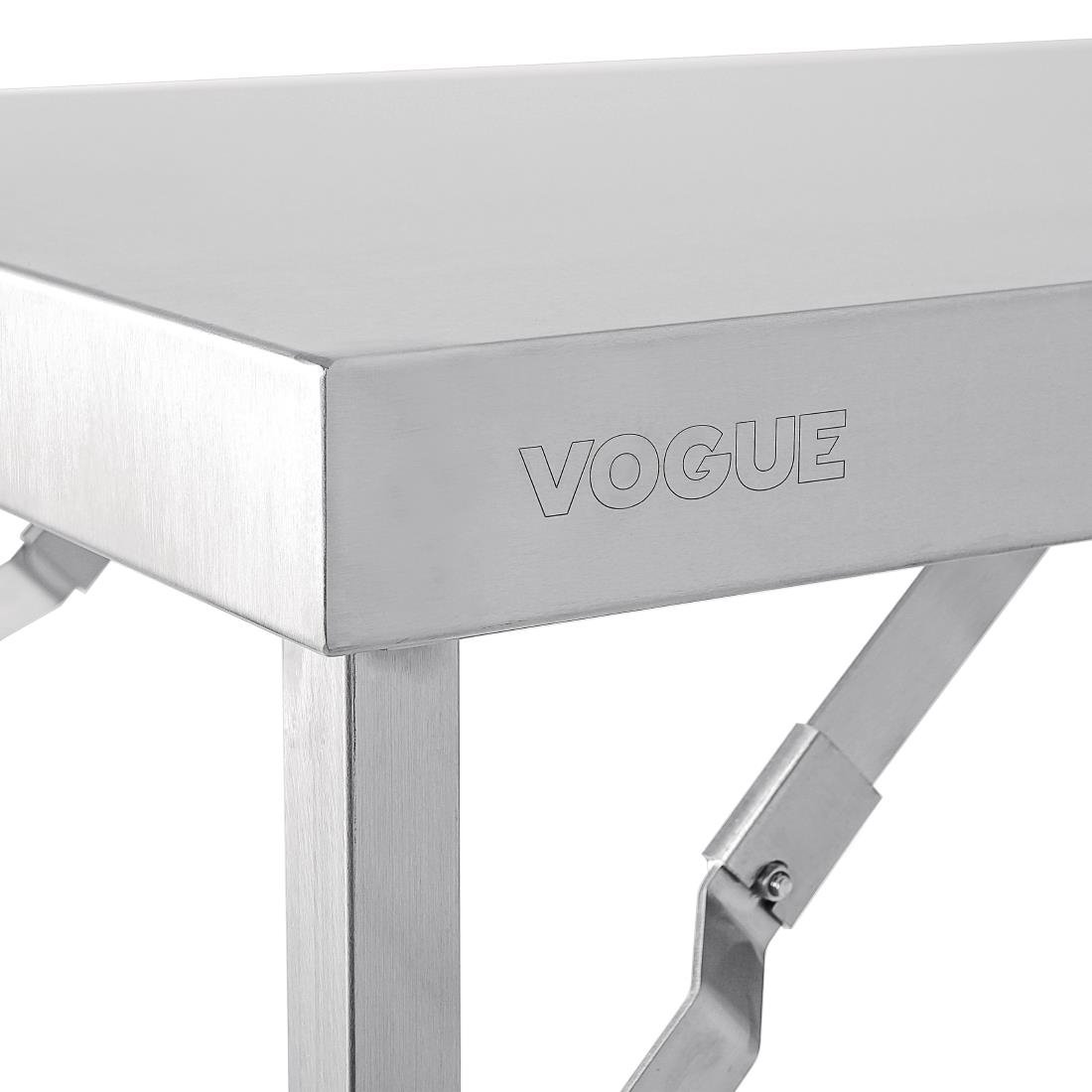 Vogue Stainless Steel Folding Table 1800mm • PAS-CB906