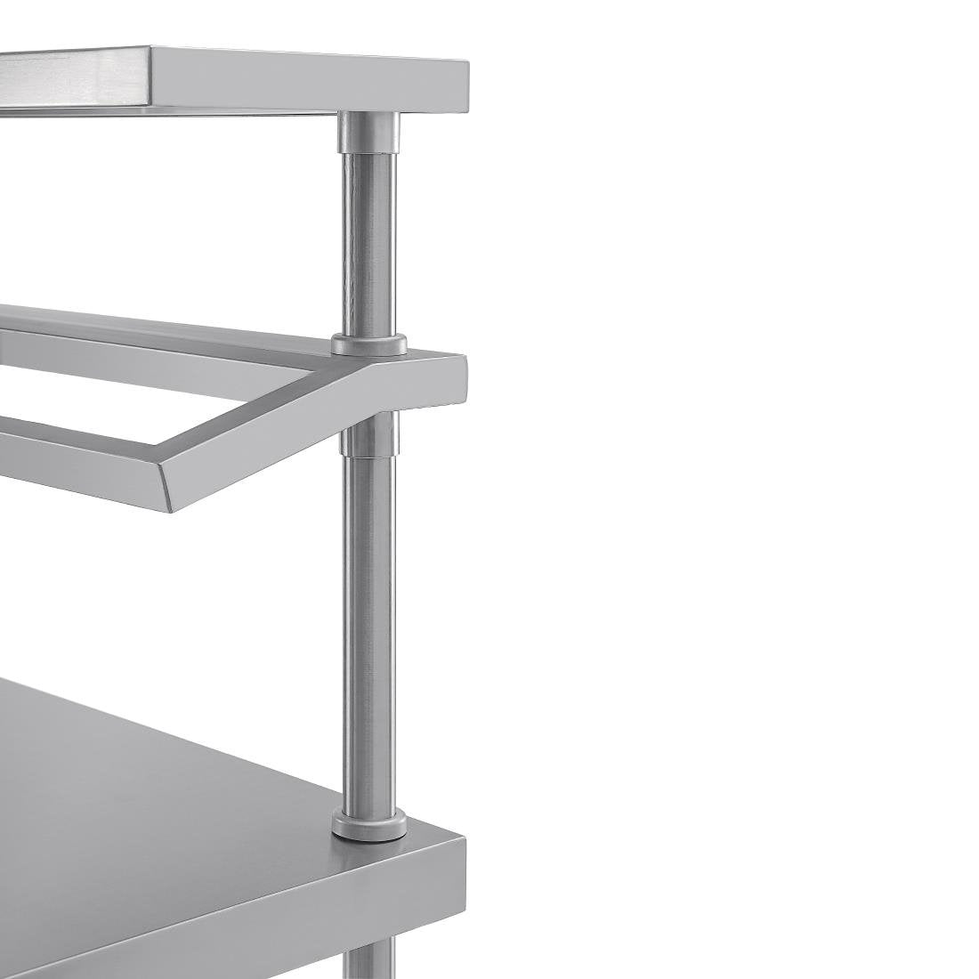 Vogue Stainless Steel Prep Station with Gantry 1200mm • PAS-CB908