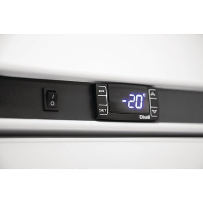 Polar C-Series Glass Door Display Freezer 365Ltr White • PAS-CB921-A