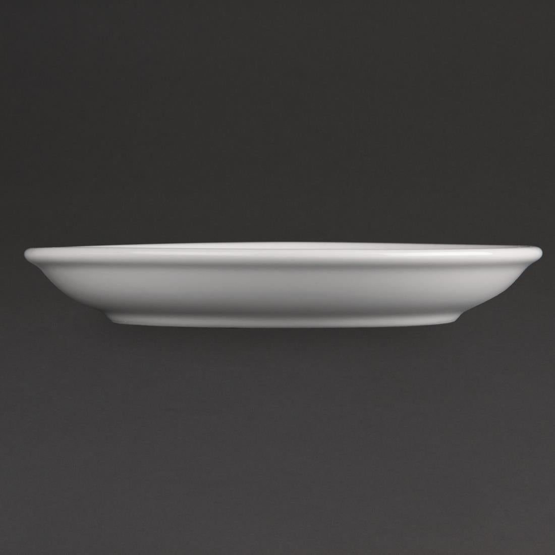 EDLP Olympia Athena Saucer (Fits CC200/CC201) - 145mm 5 3/4" (2 Pack4) (Pack quantity: 24. For stacking & cappuccino cup (GK811, CC201, GG870 and CC200). Size 145mm) • PAS-CC202