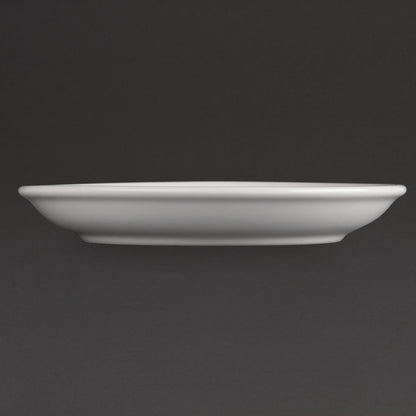 EDLP Olympia Athena Saucer (Fits CC200/CC201) - 145mm 5 3/4" (2 Pack4) (Pack quantity: 24. For stacking & cappuccino cup (GK811, CC201, GG870 and CC200). Size 145mm) • PAS-CC202