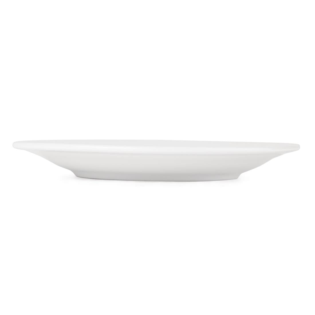 Olympia Athena Wide Rimmed Plates 165mm (12 Pack) (Pack of 12) • PAS-CC206