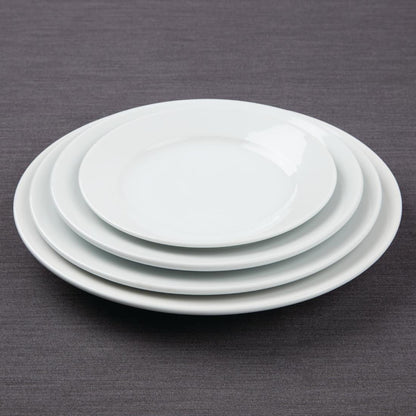 Olympia Athena Wide Rimmed Plates 203mm (12 Pack) (Pack of 12) • PAS-CC207