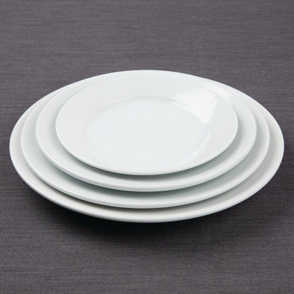 EDLP Olympia Athena Wide Rimmed Plate - 202mm (12 Pack) (202mm. Pack quantity: 12) • PAS-CC207