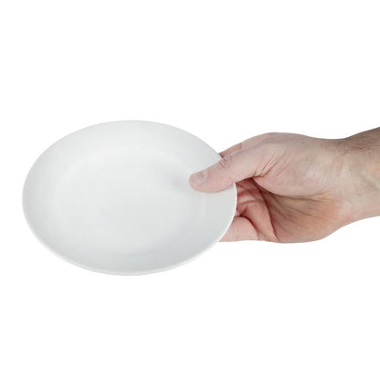 Olympia Athena Wide Rimmed Plates 165mm (12 Pack) (Pack of 12) • PAS-CC206