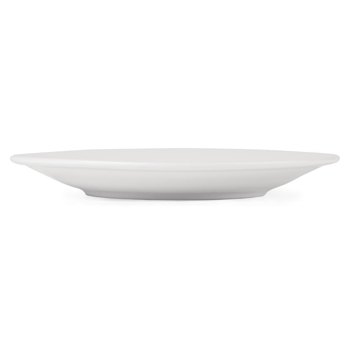 Olympia Athena Wide Rimmed Plates 203mm (12 Pack) (Pack of 12) • PAS-CC207