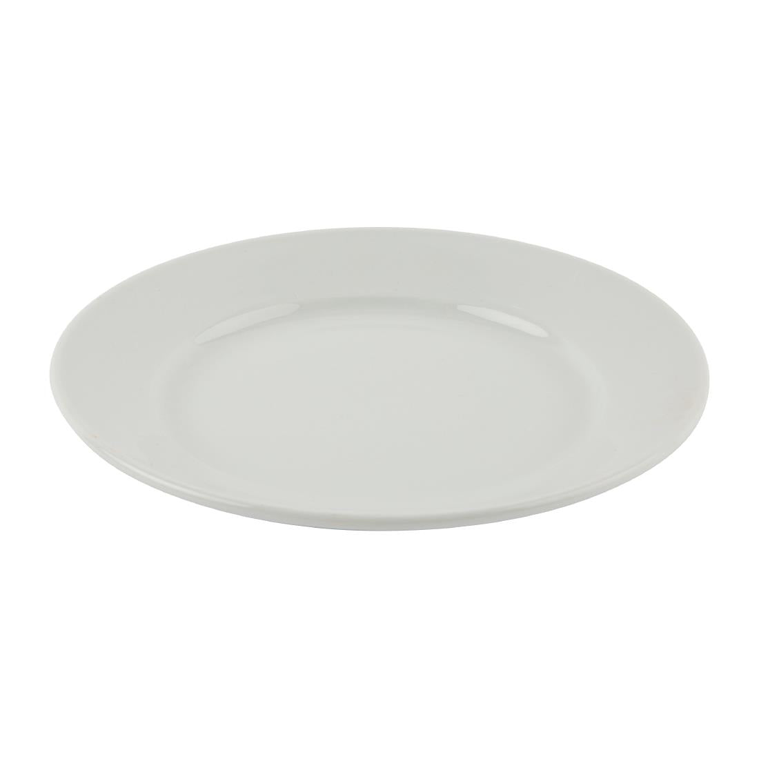 Olympia Athena Wide Rimmed Plates 203mm (12 Pack) (Pack of 12) • PAS-CC207