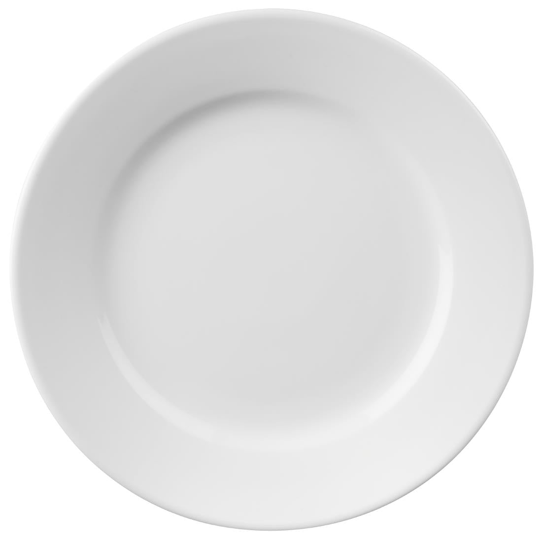 Olympia Athena Wide Rimmed Plates 203mm (12 Pack) (Pack of 12) • PAS-CC207