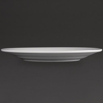 EDLP Olympia Athena Wide Rimmed Plate - 228mm 9" (12 Pack) (228mm. Pack quantity: 12) • PAS-CC208