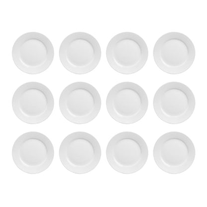 EDLP Olympia Athena Wide Rimmed Plate - 228mm 9" (12 Pack) (228mm. Pack quantity: 12) • PAS-CC208