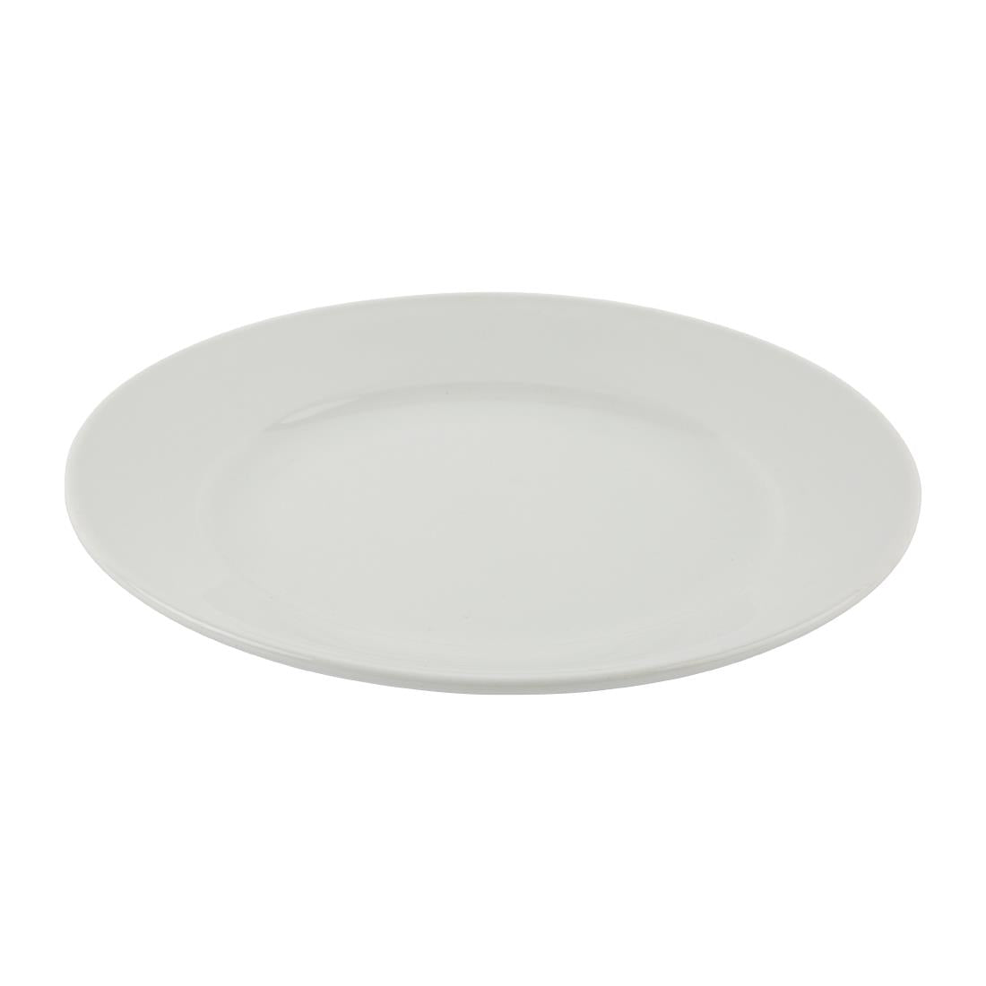 EDLP Olympia Athena Wide Rimmed Plate - 228mm 9" (12 Pack) (228mm. Pack quantity: 12) • PAS-CC208