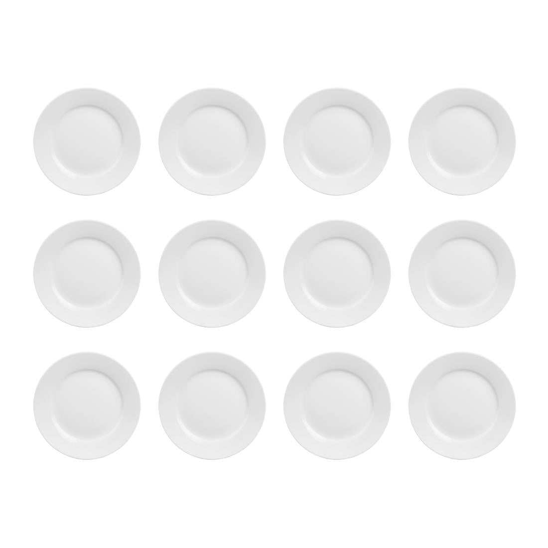 EDLP Olympia Athena Wide Rimmed Plate - 254mm 10" (12 Pack) (254mm. Pack quantity: 12) • PAS-CC209