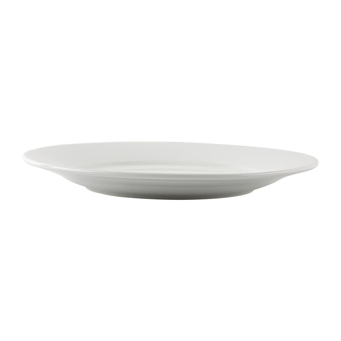 EDLP Olympia Athena Wide Rimmed Plate - 254mm 10" (12 Pack) (254mm. Pack quantity: 12) • PAS-CC209