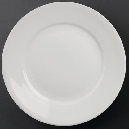 EDLP Olympia Athena Wide Rimmed Plate - 280mm 11" (6 Pack) (280mm. Pack quantity: 6) • PAS-CC210