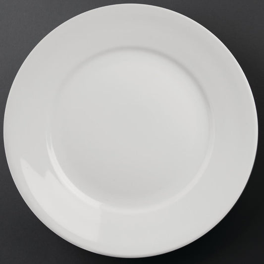 EDLP Olympia Athena Wide Rimmed Plate - 280mm 11" (6 Pack) (280mm. Pack quantity: 6) • PAS-CC210