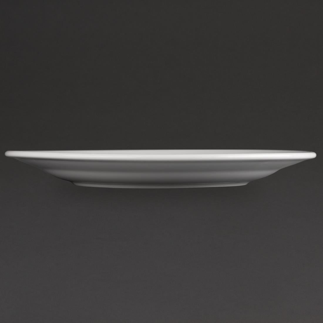 EDLP Olympia Athena Wide Rimmed Plate - 280mm 11" (6 Pack) (280mm. Pack quantity: 6) • PAS-CC210