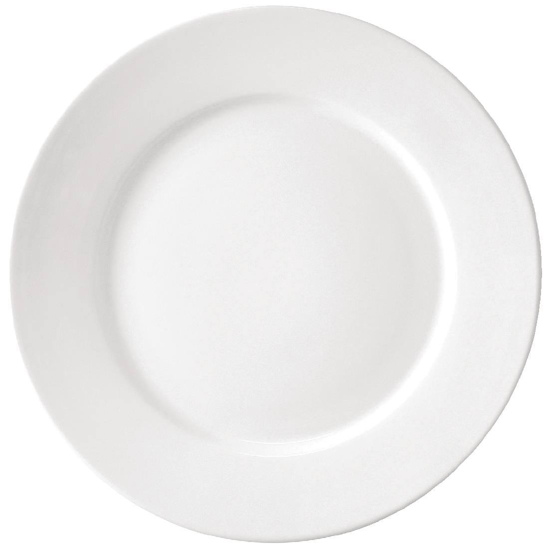 Olympia Athena Wide Rimmed Plates 300mm (300mm. Pack quantity: 6) • PAS-DL702