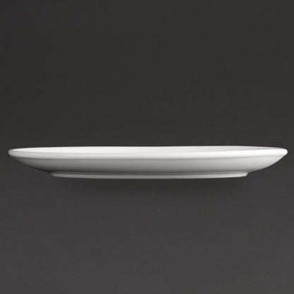 Olympia Athena Oval Coupe Plate 254x197mm (12 Pack) (254x197mm. Pack quantity 12) • PAS-CC211