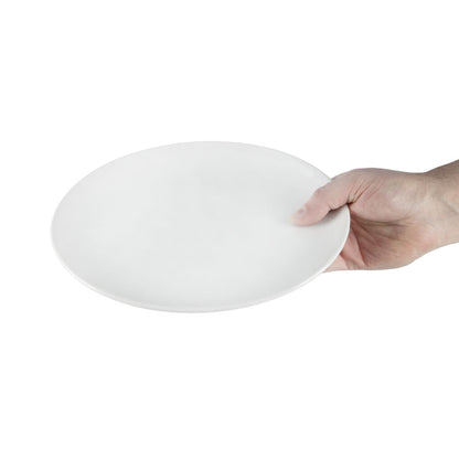 Olympia Athena Oval Coupe Plate 254x197mm (12 Pack) (254x197mm. Pack quantity 12) • PAS-CC211