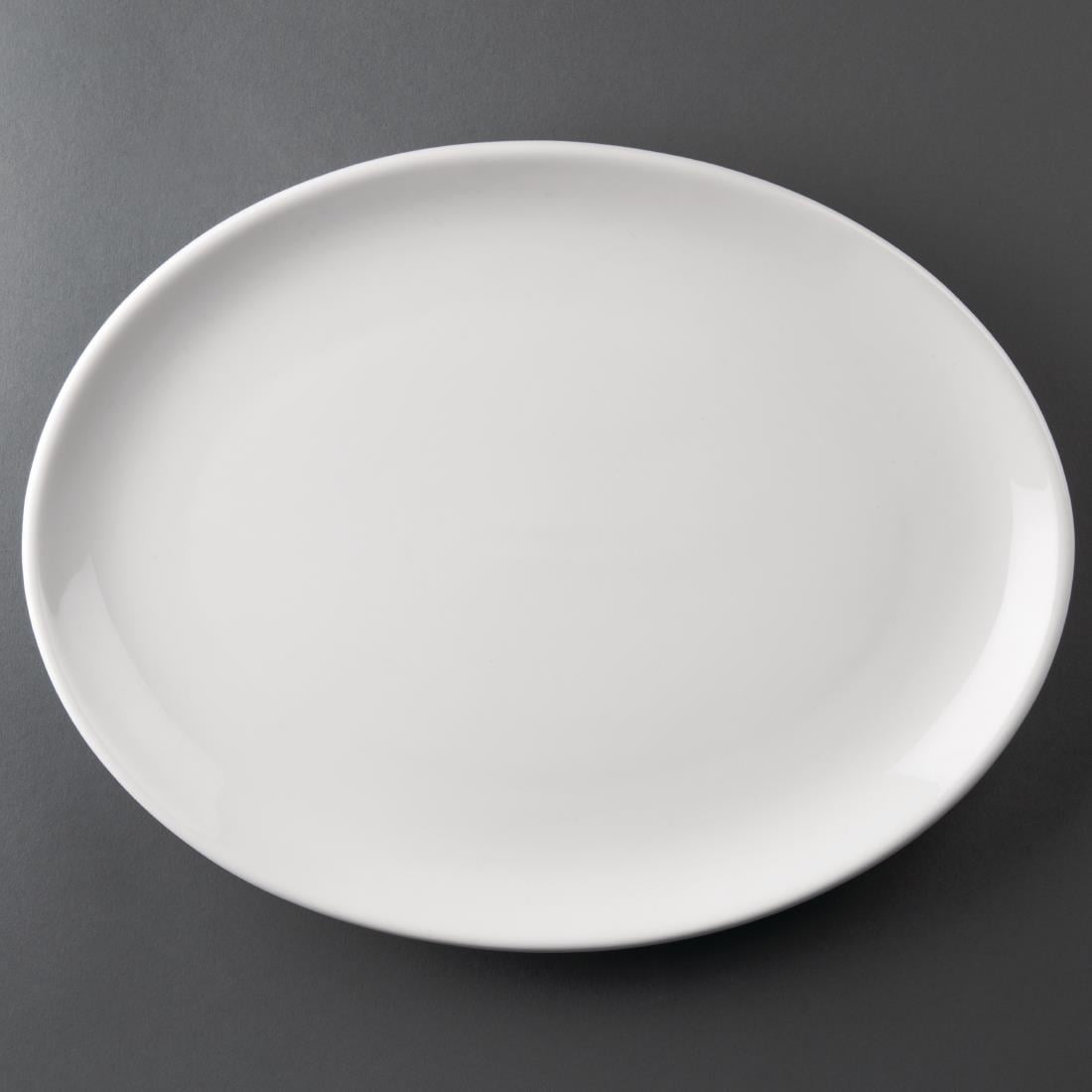 EDLP Olympia Athena Oval Coupe Plate - 305x241mm 12x 9 1/2" (Box 6) • PAS-CC212